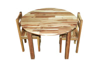 Acacia Round Table 75 dining Kings Warehouse 