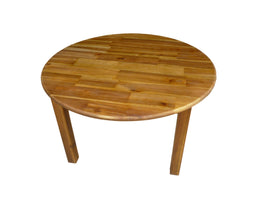 Acacia Round Table 90 dining Kings Warehouse 