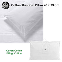 Accessorize Cotton Standard Pillow 48 x 73 cm Kings Warehouse 