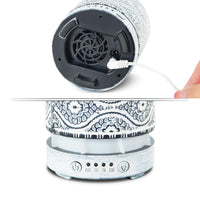 activiva 100ml Metal Essential Oil and Aroma Diffuser-Vintage White Appliances Supplies Kings Warehouse 
