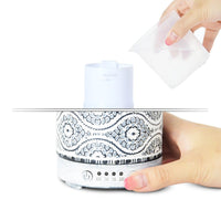 activiva 100ml Metal Essential Oil and Aroma Diffuser-Vintage White Appliances Supplies Kings Warehouse 