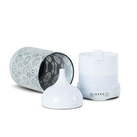 activiva 260ml Metal Essential Oil and Aroma Diffuser-Vintage White Appliances Supplies Kings Warehouse 