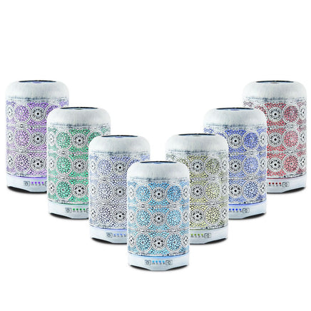 activiva 260ml Metal Essential Oil and Aroma Diffuser-Vintage White Appliances Supplies Kings Warehouse 