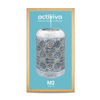 activiva 260ml Metal Essential Oil and Aroma Diffuser-Vintage White Appliances Supplies Kings Warehouse 