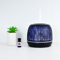 activiva 500ml Metal Essential Oil and Aroma Diffuser-Black Appliances Supplies Kings Warehouse 