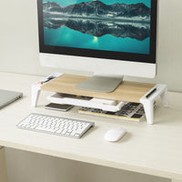 activiva Ergolife Monitor Stand Riser with Storage Drawer Kings Warehouse 