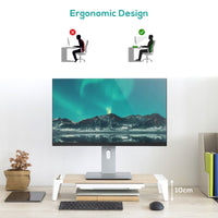 activiva Ergolife Monitor Stand Riser with Storage Drawer Kings Warehouse 