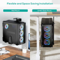 activiva Ultra-Wide Adjustable Wall & Under-Desk PC Mount Kings Warehouse 