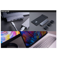 Adam Elements CASA HUB 10E SUPER DOCK USB-C TB3 8K HDMI Macbook Laptop Kings Warehouse 