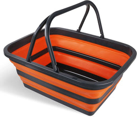 Adjustable Collapsible Sink 16L Large Portable Basket Wash Basin Outdoor Camping Kings Warehouse 
