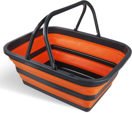 Adjustable Collapsible Sink 16L Large Portable Basket Wash Basin Outdoor Camping Kings Warehouse 