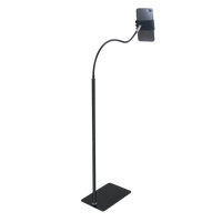 Adjustable Floor Stand Lazy Mount Holder Bracket For 4-9.5in Tablet Phone Stand Office Supplies KingsWarehouse 