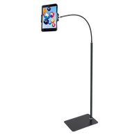 Adjustable Floor Stand Lazy Mount Holder Bracket For 4-9.5in Tablet Phone Stand Office Supplies KingsWarehouse 