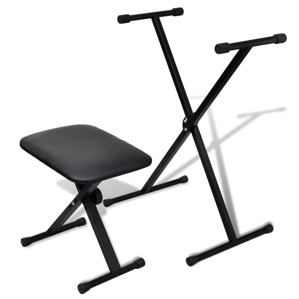 Adjustable Keyboard Stand and Stool Set Kings Warehouse 