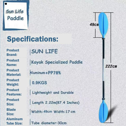 Adjustable Paddles For Kayak SUP Board Watersport Kings Warehouse 