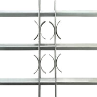 Adjustable Security Grille for Windows with 3 Crossbars 700-1050mm Kings Warehouse 