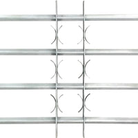Adjustable Security Grille for Windows with 4 Crossbars 700-1050mm Kings Warehouse 