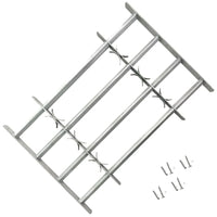Adjustable Security Grille for Windows with 4 Crossbars 700-1050mm Kings Warehouse 