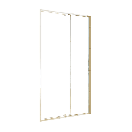 Adjustable Semi Frameless Shower Screen (114~122) x 195cm Australian Safety Glass Kings Warehouse 