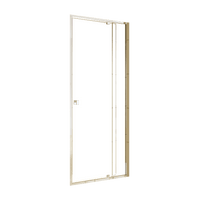 Adjustable Semi Frameless Shower Screen (82~90) x 195cm Australian Safety Glass Kings Warehouse 