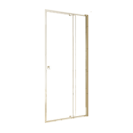 Adjustable Semi Frameless Shower Screen (98~106) x 195cm Australian Safety Glass Kings Warehouse