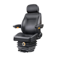 Adjustbale Tractor Seat with Suspension - Black Kings Warehouse 
