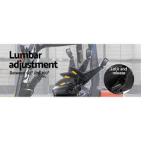 Adjustbale Tractor Seat with Suspension - Black Kings Warehouse 