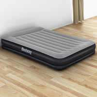 Air Bed Beds Mattress Premium Inflatable Built-in Pump Queen Size KingsWarehouse 