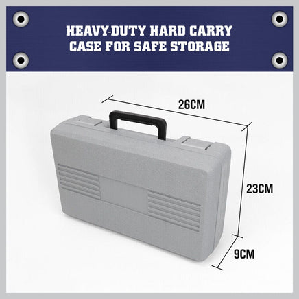 Air Hydraulic Pop Rivet Gun Pneumatic Riveter Industrial 4-Size Set With Case Kings Warehouse 