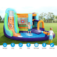 AirMyFun Inflatable Water Slide Kids Jumping Castle Splash Toy Outdoor Park Kings Warehouse 