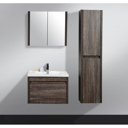 Alexandra wall hung bathroom vanity in Silver Oak Kings Warehouse 