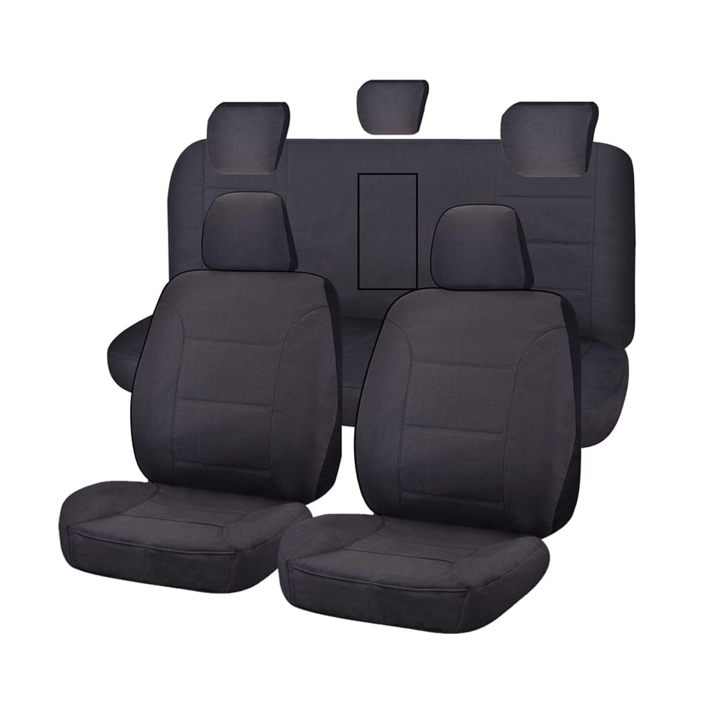 All Terrain Canvas Seat Covers - For Chevrolet Colorado RG Series Dual Cab (2012-2022) Kings Warehouse 