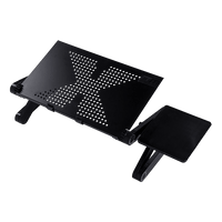 Aluminium Alloy Folding Laptop Computer Stand Desk Table Tray On Bed Mouse Kings Warehouse 