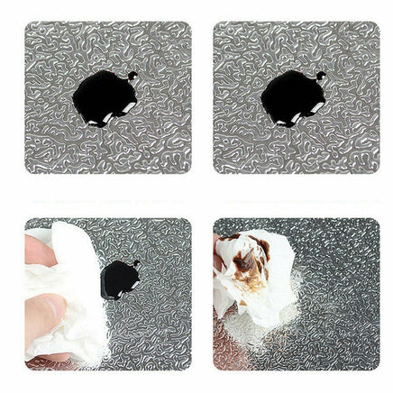 Aluminum Foil Sticker Self Adhesive Oil-proof Waterproof Kitchen Cabinet Wall(40*500cm) Kings Warehouse 