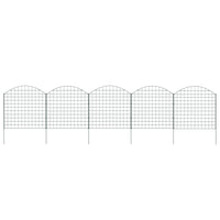 Arched Pond Fence Set 77.5x78.5 cm Green Kings Warehouse 