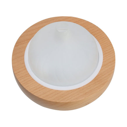 Aroma Aromatherapy Diffuser LED Oil Ultrasonic Air Humidifier Glass Wood Kings Warehouse 