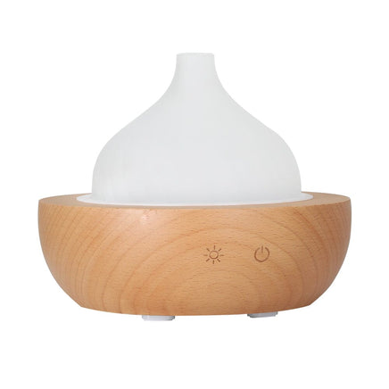 Aroma Aromatherapy Diffuser LED Oil Ultrasonic Air Humidifier Glass Wood Kings Warehouse 