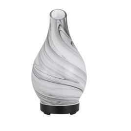 Aromatherapy Aroma Diffuser Essential Oil Humidifier LED Glass Marble Kings Warehouse 