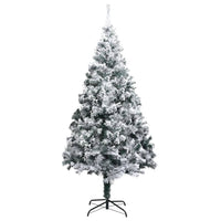 Artificial Christmas Tree LEDs&Ball Set&Flocked Snow Green 400cm Kings Warehouse 