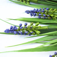 Artificial Dense English Lavender Stem UV Resistant 50cm New Arrivals Kings Warehouse 