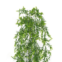 Artificial Dense Hanging Evergreen Plant (Two-Tone) UV Resistant 80cm Kings Warehouse 