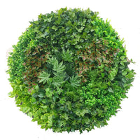 Artificial Green Wall Disk Art 150cm - Dense Green Sensation - Black Frame Kings Warehouse 