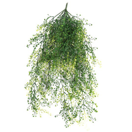 Artificial Hanging Plant (Mixed Green String of Pearls) UV Resistant 90cm New Arrivals Kings Warehouse 