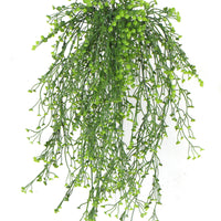 Artificial Hanging Plant (Natural Green) UV Resistant 90cm Kings Warehouse 