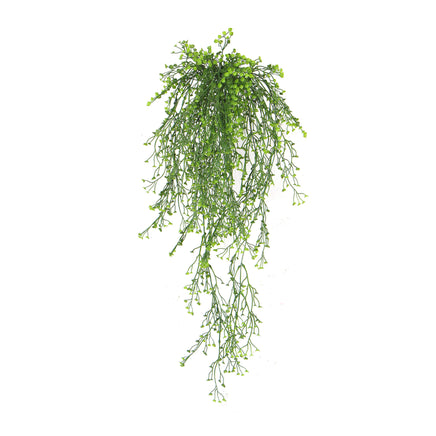 Artificial Hanging Plant (Natural Green) UV Resistant 90cm Kings Warehouse 