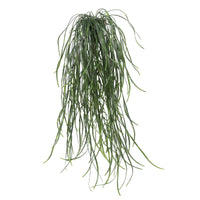 Artificial Hanging Potted Plant (Willow Leaf) 66cm UV Resistant Kings Warehouse 