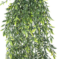 Artificial Hanging Ruscus Leaf Plant UV Resistant 90cm New Arrivals Kings Warehouse 
