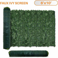 Artificial Ivy Leaf Hedging & Privacy Screen (shade cloth backing) 3m x 1m Roll Kings Warehouse 