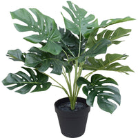 Artificial Potted Split Philodendron (Monstera) 40 cm Kings Warehouse 