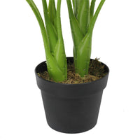 Artificial Potted Taro Plant / Elephant Ear 70cm New Arrivals Kings Warehouse 